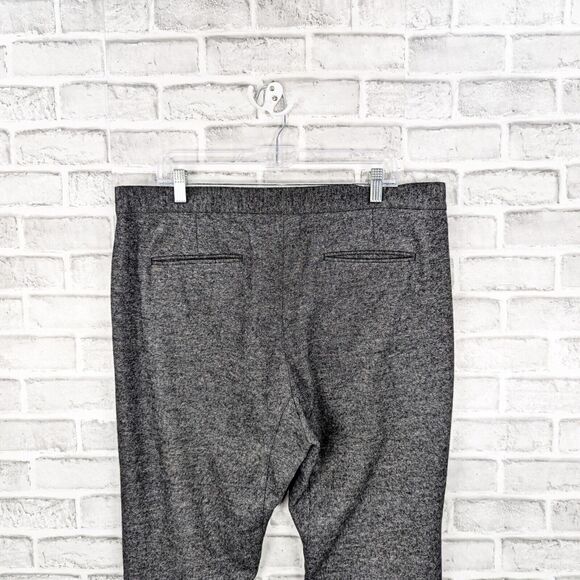 JOHN VARVATOS Luxe Collection Gray Trouser Pants wool blend elastic ankle sz XL - Picture 7 of 9
